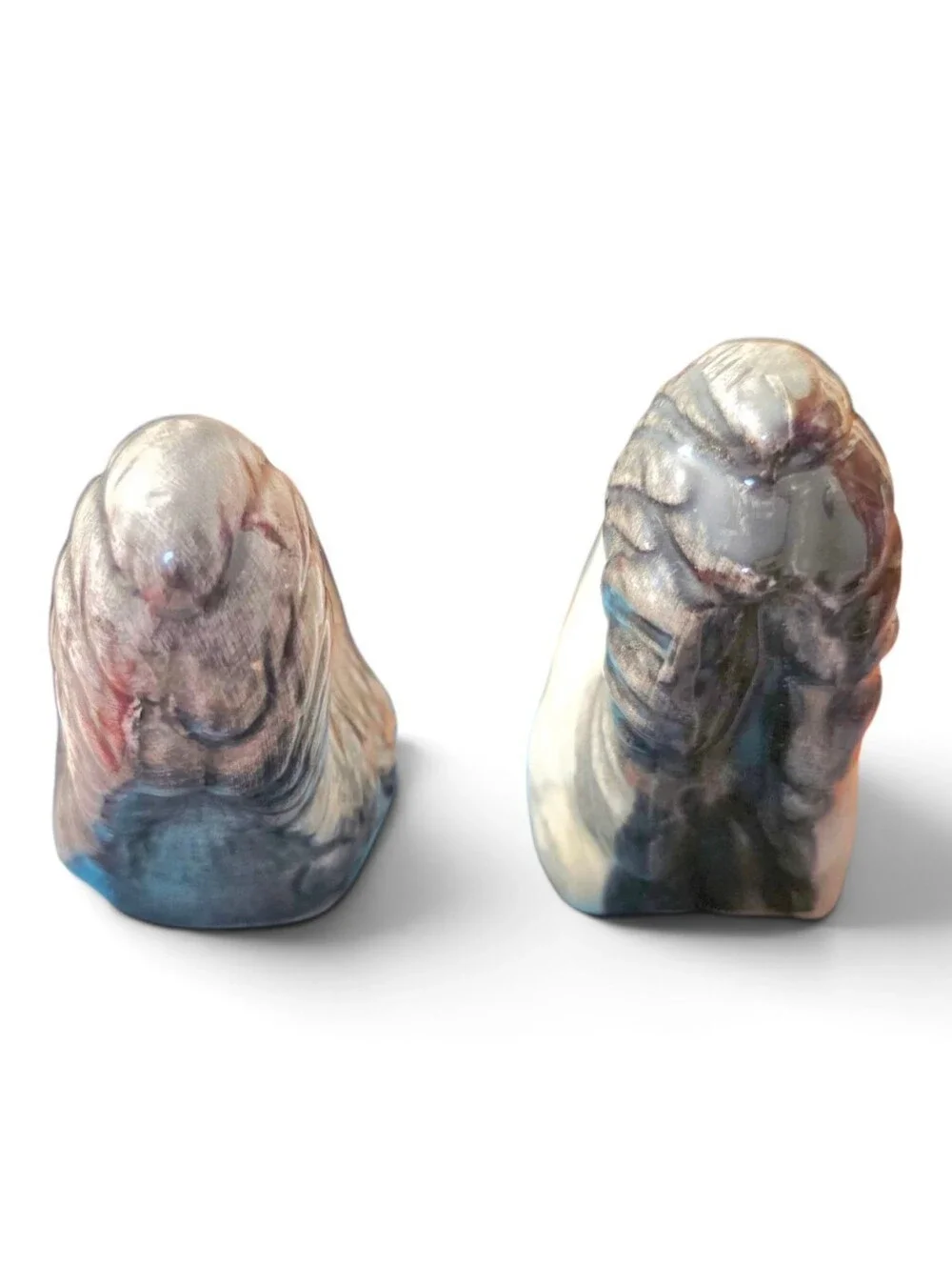 Ceramic Rooster Salt and Pepper Shaker Set - White and Red